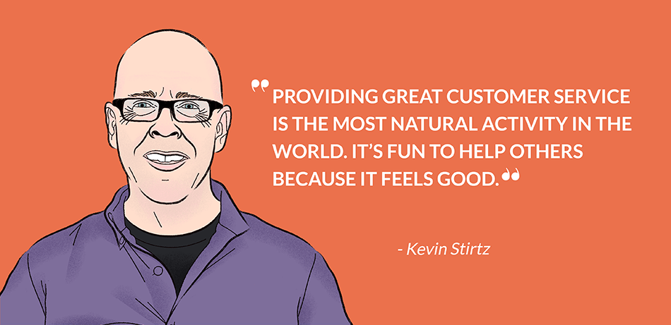 Kevin Stirtz Quote About Call Center Training