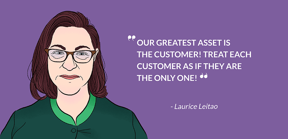 Laurice Leitao Quote About Call Center Training