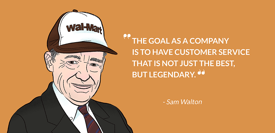 Sam Walton Quote About Call Center Training