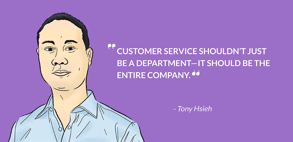 Tony Hsieh Quote About Call Center Training